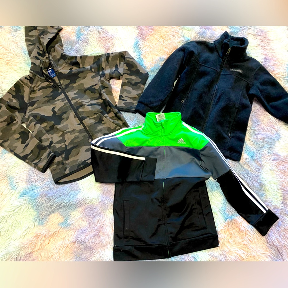 Boys size 7  jacket bundle.